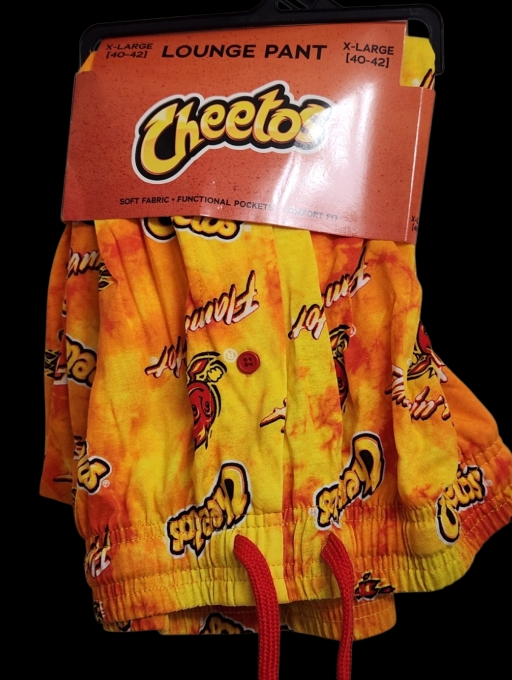 Cheetos Logo Lounge Pants Bright Orange & Yellow